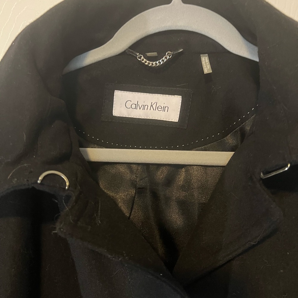 Calvin Klein Wool Coat. NWT - Picture 2 of 9